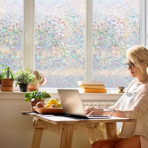 Filme arcoíris para ventanas🌈